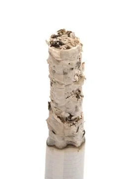 Cigarette ashes. Stock Photos