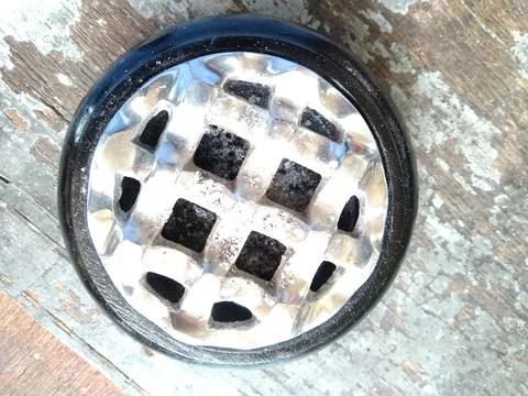 Cigarette ashtray Foto stock