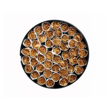 Cigarette box Stock Photos