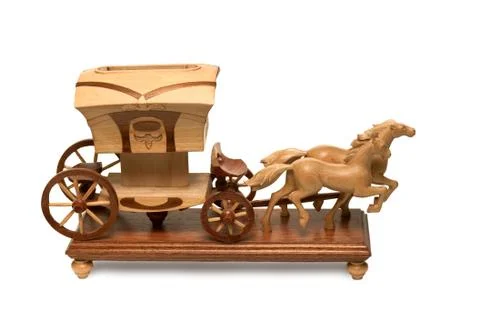 Cigarette box on white background Foto stock