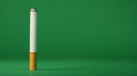 CIGARETTE BURNING TIME LAPSE Stock Footage 78347