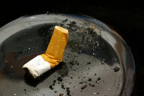 Cigarette butt Stock Photos