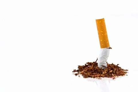 Cigarette butt Stock Photos