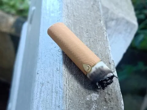 Cigarette butt Stock Photos