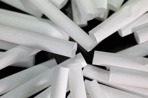 Cigarette case with filter. Adversely affects health. Illegal transaction. Stock Photos