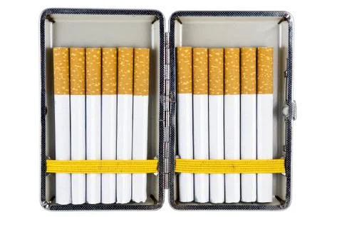 Cigarette case Stock Photos