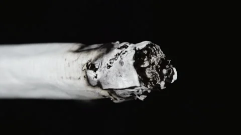 Cigarette close up Stock Footage 210544388