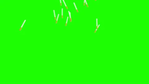 green screen cigarette cigarette falling green screen falling smoking falling cigarette rain