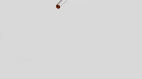 Cigarette falls on the surface. Alpha channel included Stock Footage 58897683