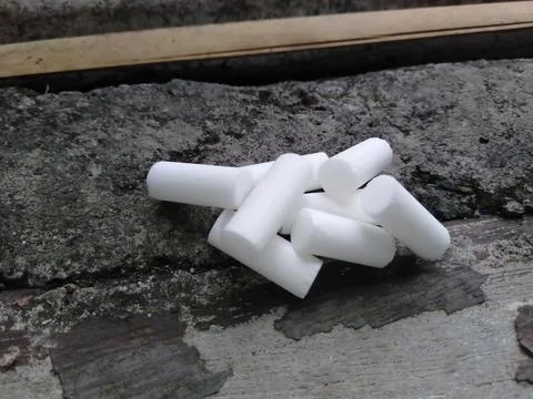 Cigarette foam 스톡 사진