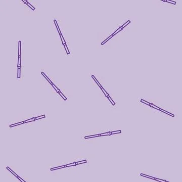 Cigarette a holder line seamless pattern Stockillustratie