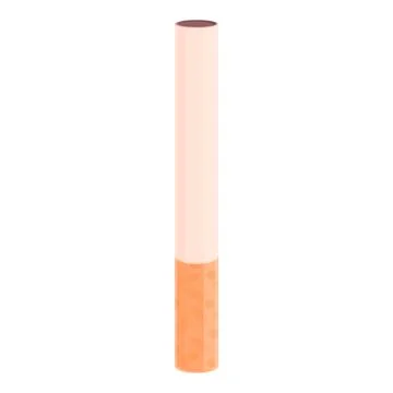 Cigarette icon cartoon vector. Cigar smoke Stock Illustration