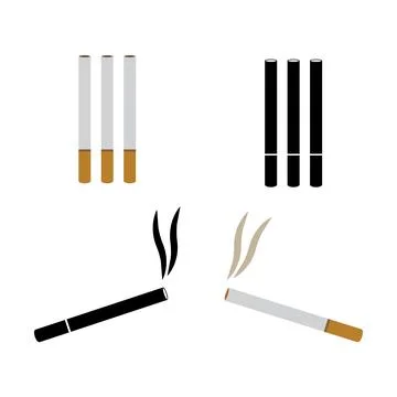 Cigarette icon design Stock-Illustration