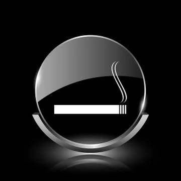 Cigarette icon Stock Illustration