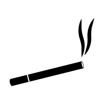Cigarette icon Stock Illustration