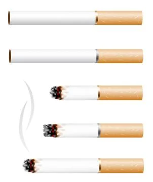Cigarette Stock Illustration