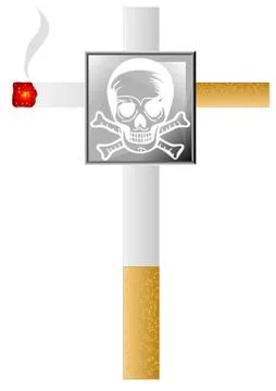 Cigarette Stock Illustration