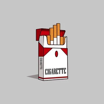 Cigarette Stock Illustration