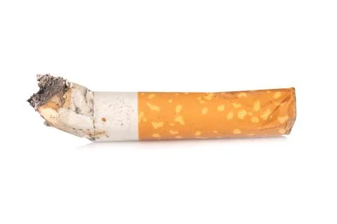 Cigarette isolated on white background Stock Photos