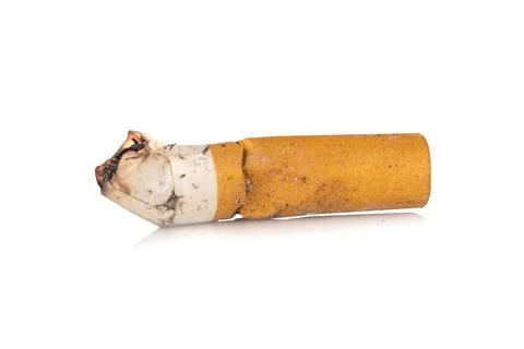Cigarette isolated on white background Stock Photos