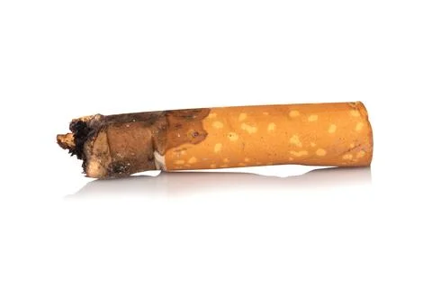 Cigarette isolated on white background Stock Photos