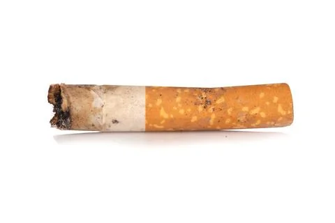 Cigarette isolated on white background Stock Photos