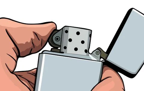 Cigarette lighter Stock Illustration