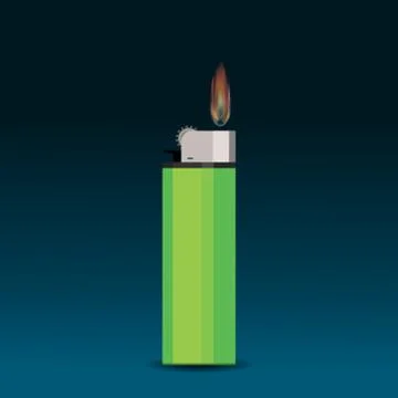 Cigarette lighter Illustrazione stock