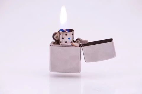 Cigarette Lighter on a white background. Stock Photos