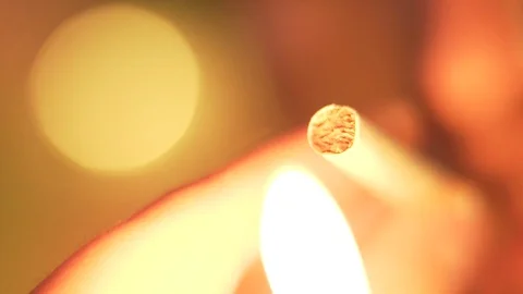 Cigarette Lighting Closeup 库存影片 117847421