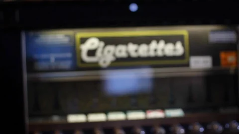 Cigarette Machine Stock-Footage 112279055