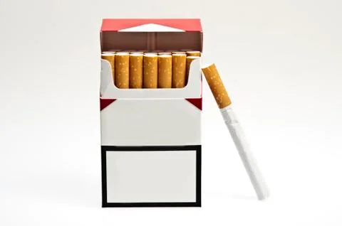 Cigarette pack Stock Photos