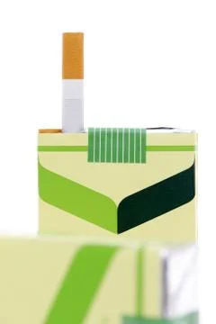 Cigarette packet Foto stock