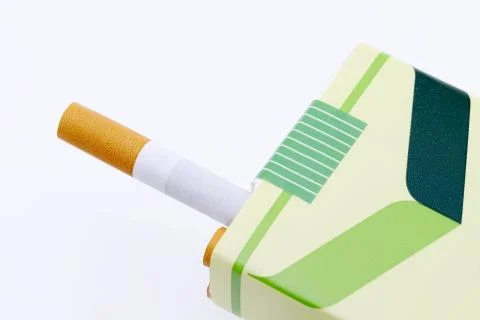 Cigarette packet Stock Photos