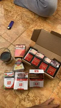 Cigarette packs Фото