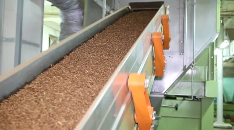Cigarette production Stock Footage 61175475