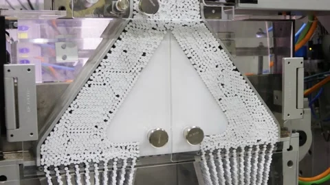 Cigarette Production Line Stock Footage 169633416