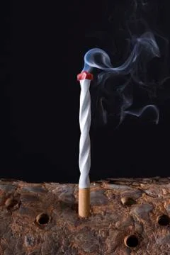 Cigarette-shaped drill Stock Photos