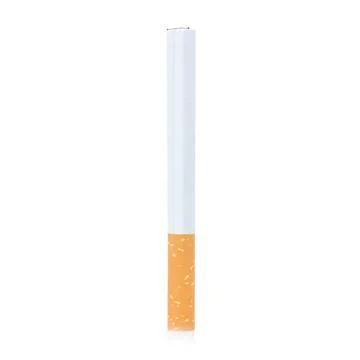 Cigarette single isolated on white background Stock Photos