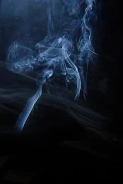 Cigarette smoke Stock Photos