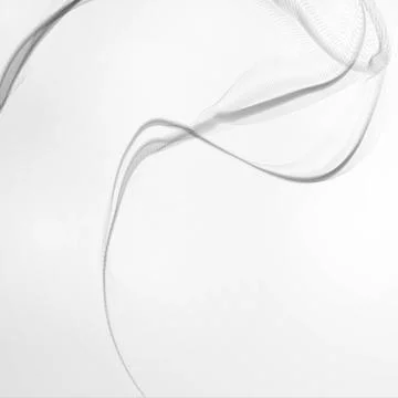 Cigarette smoke waves Stock Illustration