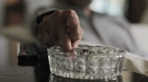 Cigarette Smoking Video stock 46070845