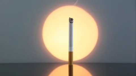 Cigarette time lapse Stock Footage 130100984