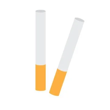 Cigarette - vector icon smoking icon Stock Illustration
