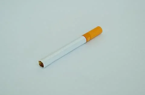 CIgarette with white background Stockfoto's