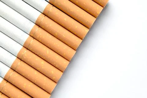 Cigarettes at an Angle With Copyspace 写真素材