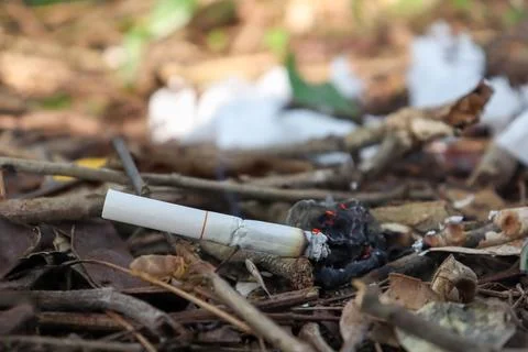Cigarettes are fire Stockfoto's