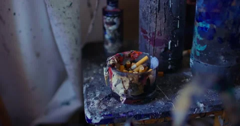 Cigarettes in ashtray Stock Footage 235167467