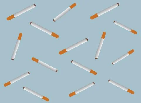Cigarettes background Stock Illustration