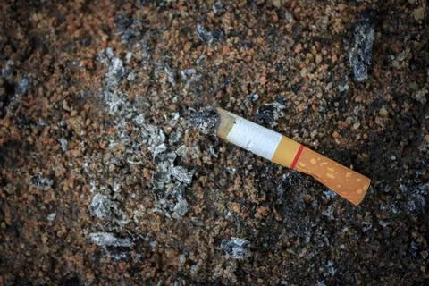 Cigarettes background Stock Photos